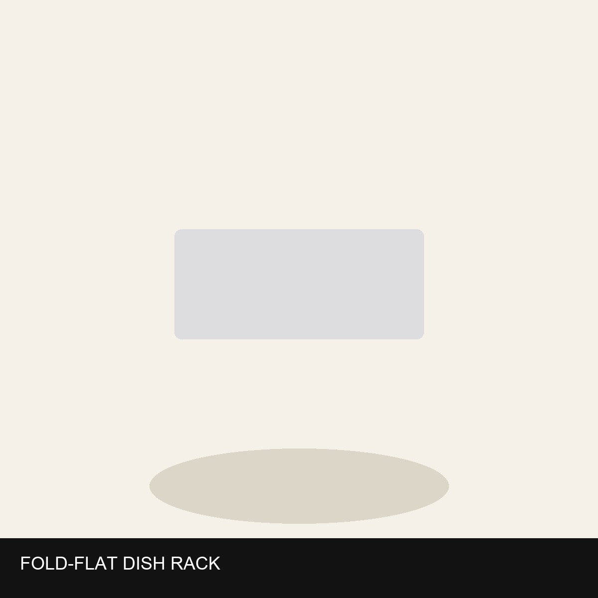 Fold-Flat Dish Rack
